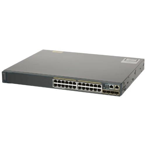 Коммутатор Cisco Catalyst 2960-X WS-C2960X-24PS-L 1000 Base-TX (1000 мбит/с), 4 SFP порта