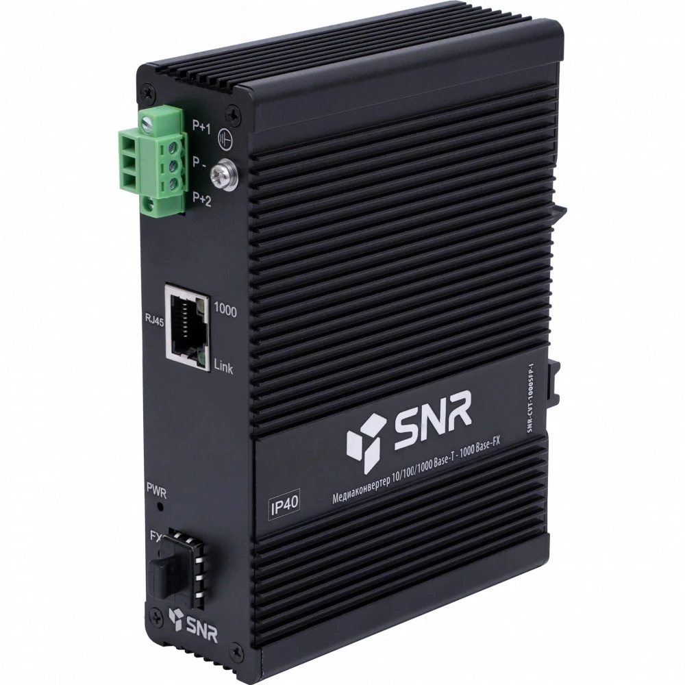 Медиаконвертор SNR CVT-1000SFP-I SNR-CVT-1000SFP-I