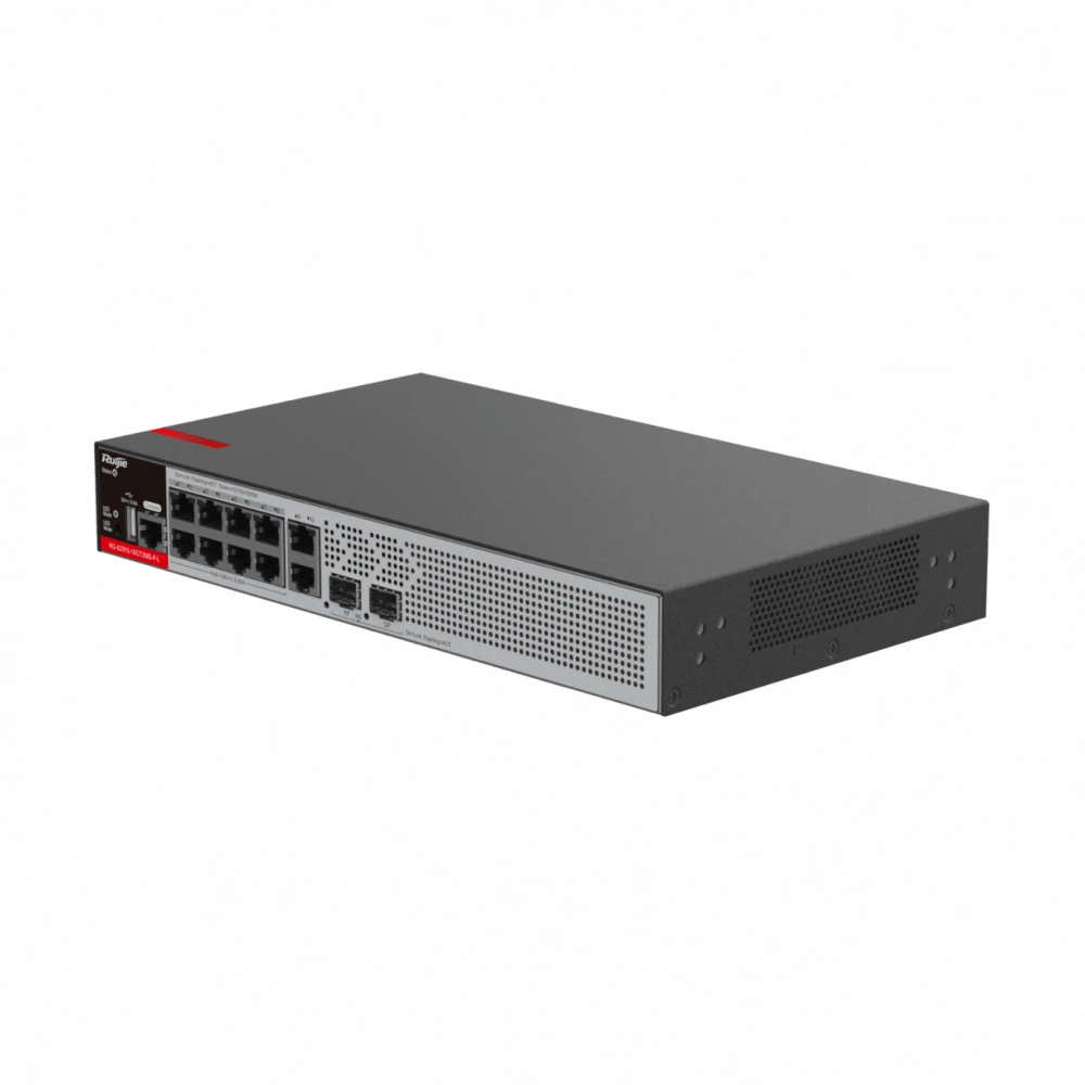 Коммутатор Ruijie RG-S2915-10GT2MS-P-L 1000 Base-TX (1000 мбит/с), 2 SFP порта