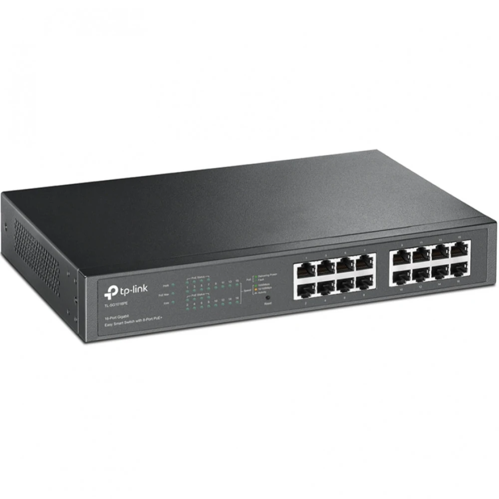 Коммутатор TP-Link TL-SG1016PE 1000 Base-TX (1000 мбит/с)