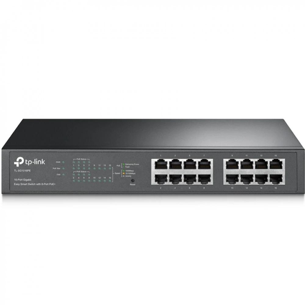 Коммутатор TP-Link TL-SG1016PE 1000 Base-TX (1000 мбит/с)