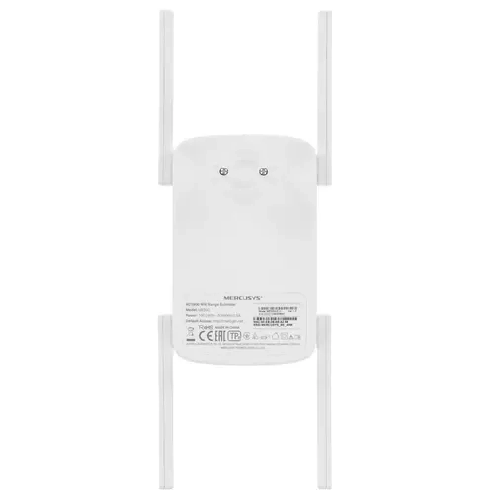 Усилитель сигнала Wi-Fi Mercusys AC1900 ME50G 10/100/1000 Base-TX (1000 мбит/с), Wi-Fi 5 (802.11a/ b/ g/ n/ ac), с внешней антенной