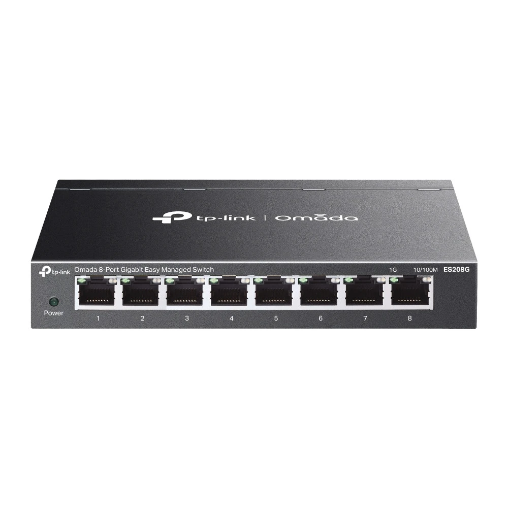 Коммутатор TP-Link ES208GP(UN) 1000 Base-T (1000 мбит/с)