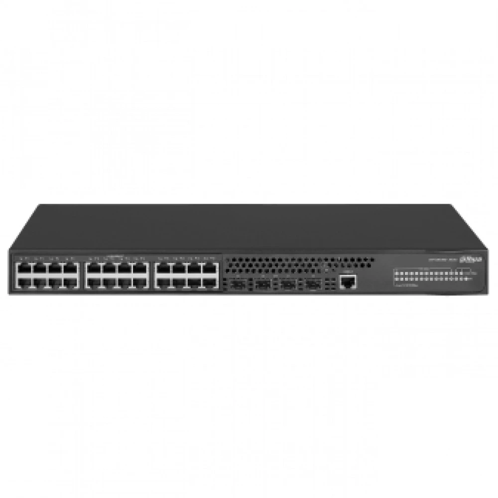 Коммутатор Dahua DH-AS4300-24GT4GF 1000 Base-T (1000 мбит/с), 4 SFP порта