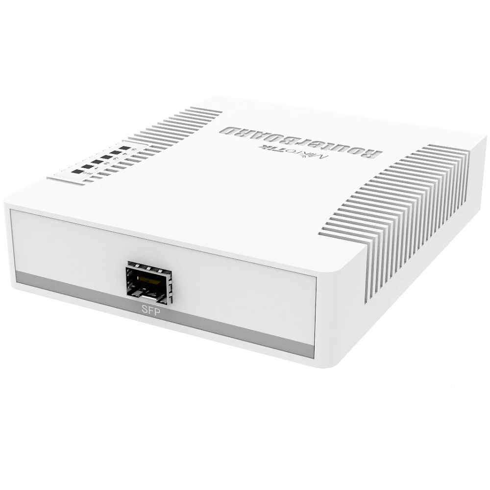 Коммутатор Mikrotik RB260GS CSS106-5G-1S 1000 Base-TX (1000 мбит/с), 1 SFP порт