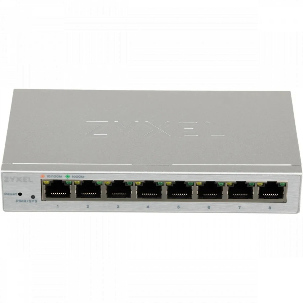 Коммутатор Zyxel GS1200-8HPV3 GS1200-8HPV3-EU0101F 1000 Base-T (1000 мбит/с)