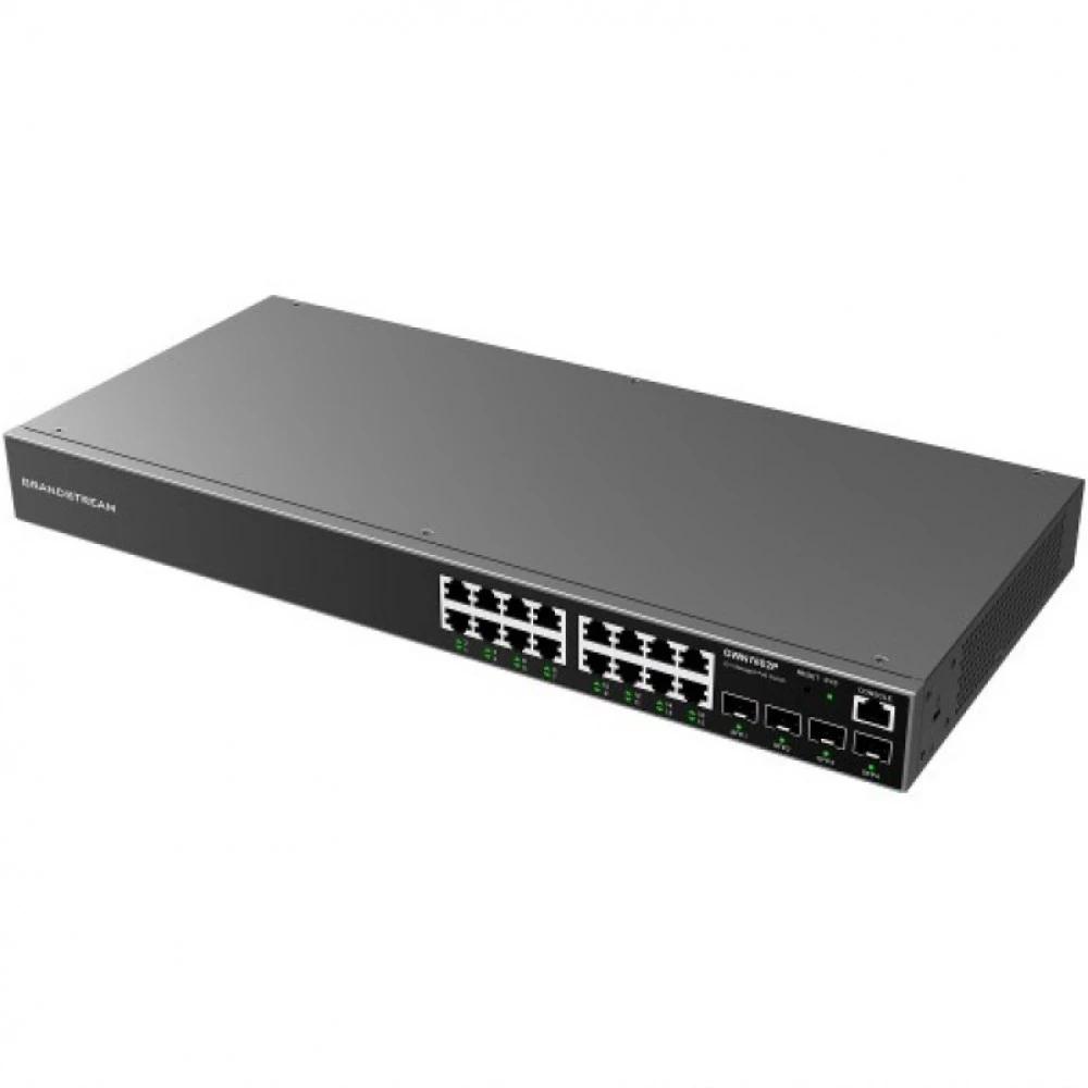 Коммутатор Grandstream GWN7802P 1000 Base-TX (1000 мбит/с), 4 SFP порта