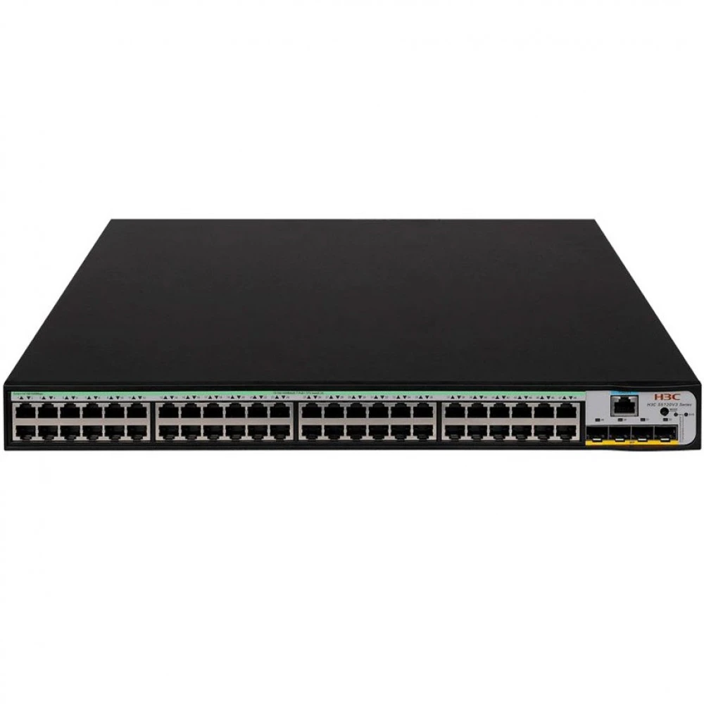 Коммутатор H3C S1850V2-52X-PWR LS-1850V2-52X-PWR-GL 1000 Base-TX (1000 мбит/с), 4 SFP порта