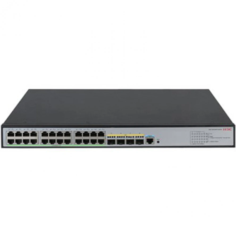 Коммутатор H3C S5120V3-28P-HPWR-LI LS5120V3-28P-HPWR-LI-GL Switch 1000 Base-TX (1000 мбит/с), 4 SFP порта