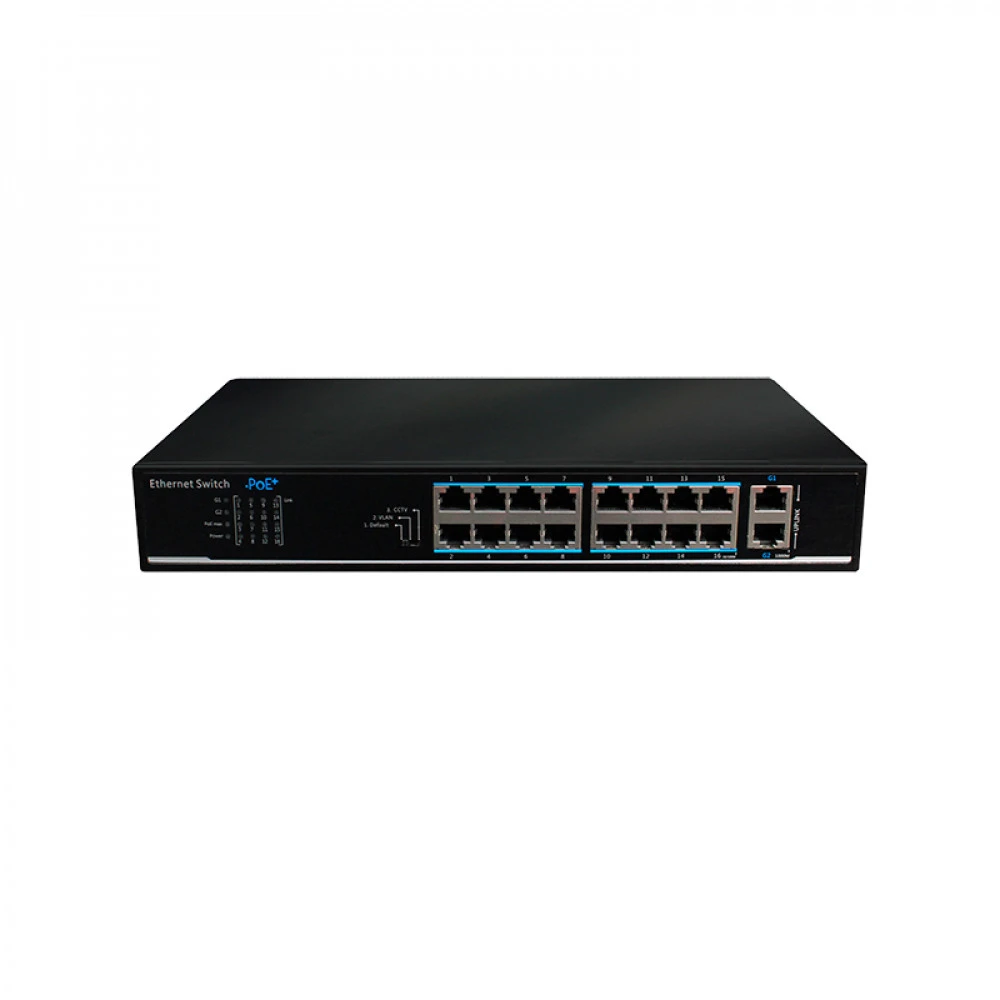 Коммутатор UTEPO UTP1218-PSB150 100 Base-T (100 мбит/с)
