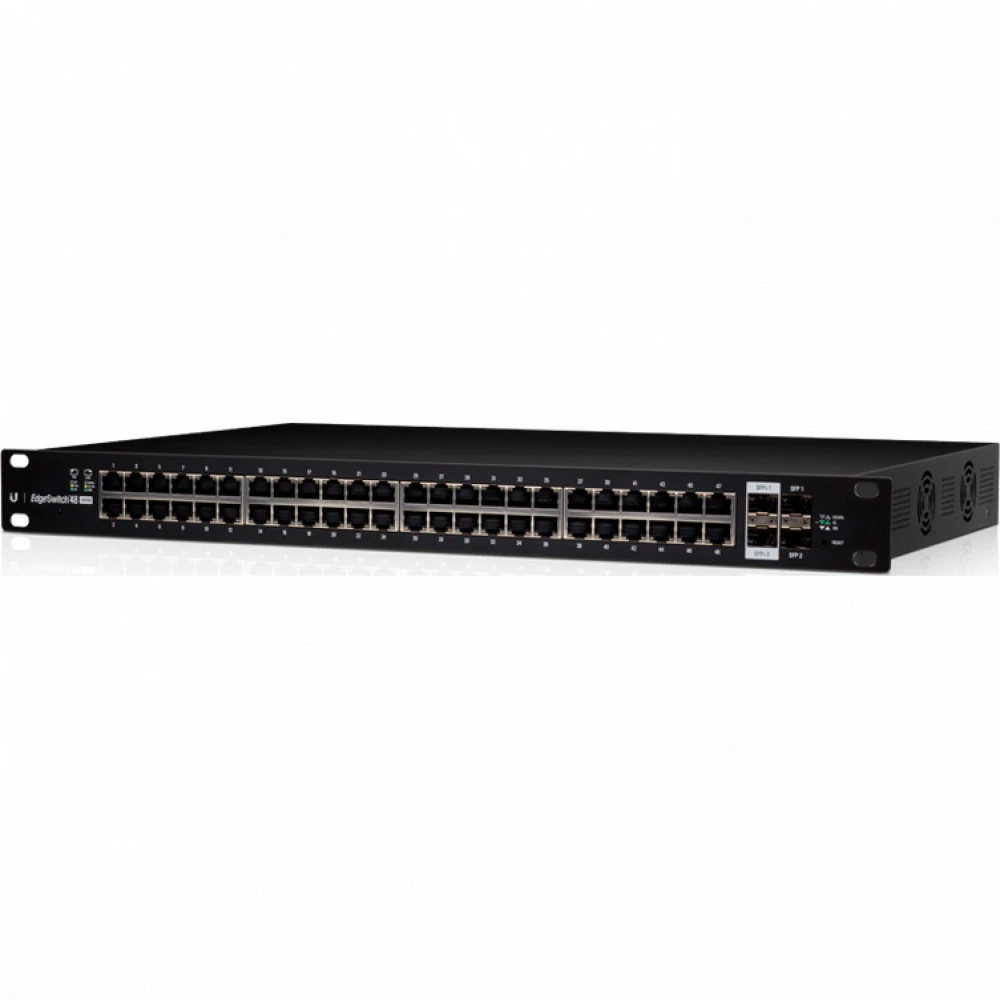 Коммутатор Ubiquiti EdgeSwitch 48-500W ES-48-500W EU 1000 Base-TX (1000 мбит/с), 4 SFP порта
