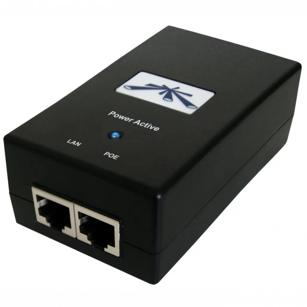 PoE инжектор Ubiquiti POE-48-24W-G 1 порт, 24 Вт