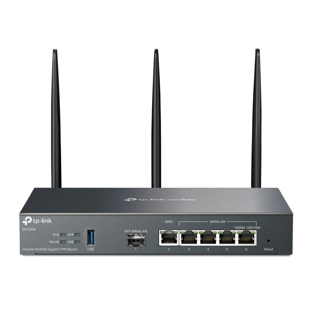 Маршрутизатор TP-Link ER706W 10/100/1000 Base-TX (1000 мбит/с)