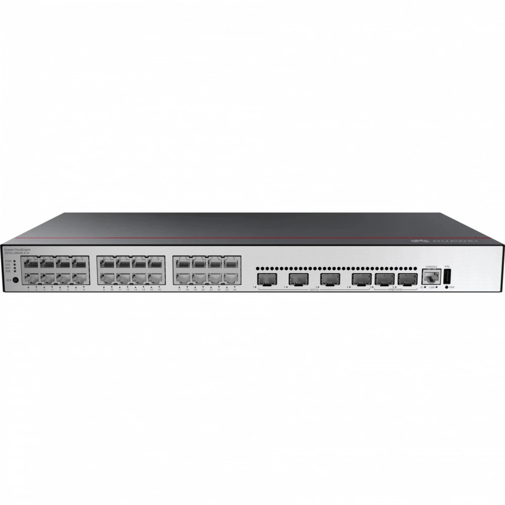 Коммутатор Huawei S5735-L24P4XE-A-V2 S5735-L24P4XE-A-V2-BND280426 1000 Base-T (1000 мбит/с), 6 SFP портов
