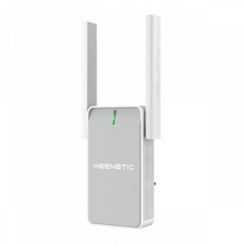 Усилитель сигнала Wi-Fi Keenetic Buddy 5 KN-3311 10/100 Base-TX (100 мбит/с), Wi-Fi 5 (802.11a/ b/ g/ n/ ac), с внешней антенной