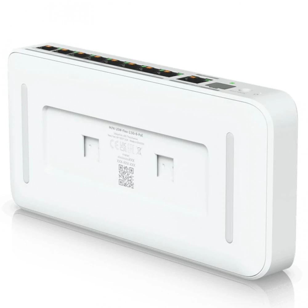 Коммутатор Ubiquiti UniFi Switch Flex 2.5G PoE USW-Flex-2.5G-8-PoE 2.5 GBase-T (2500 мбит/с), 1 SFP порт