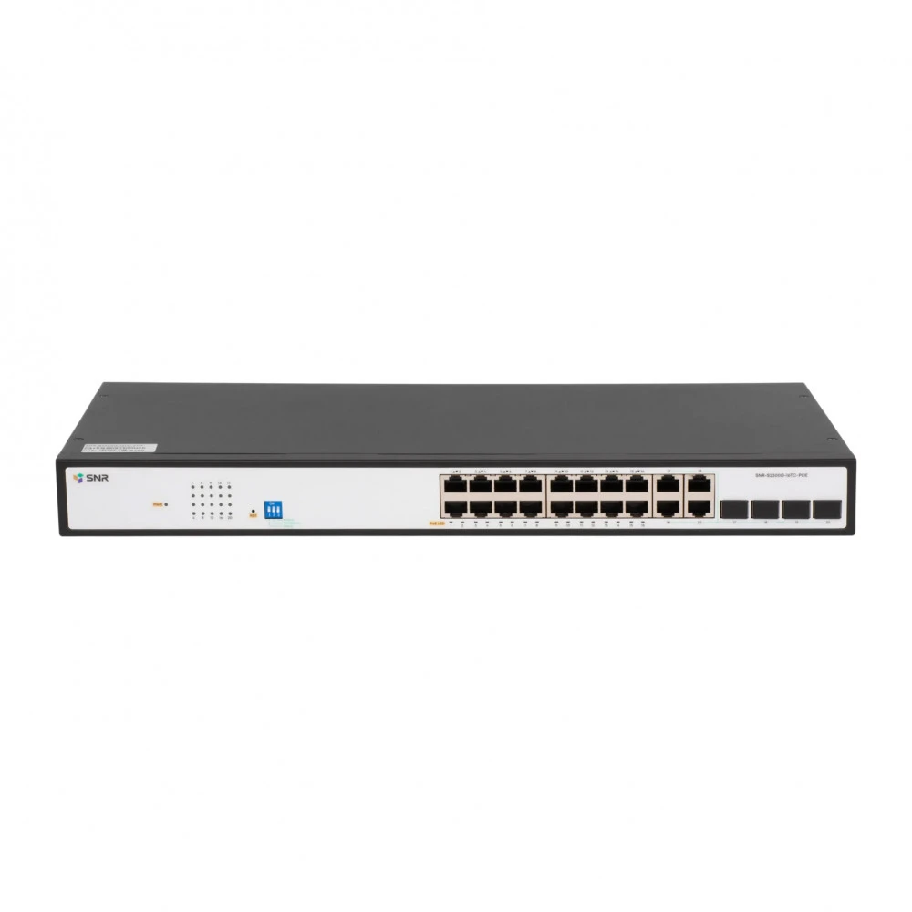Коммутатор SNR SNR-S2300G-16TC 1000 Base-T (1000 мбит/с), 4 SFP порта