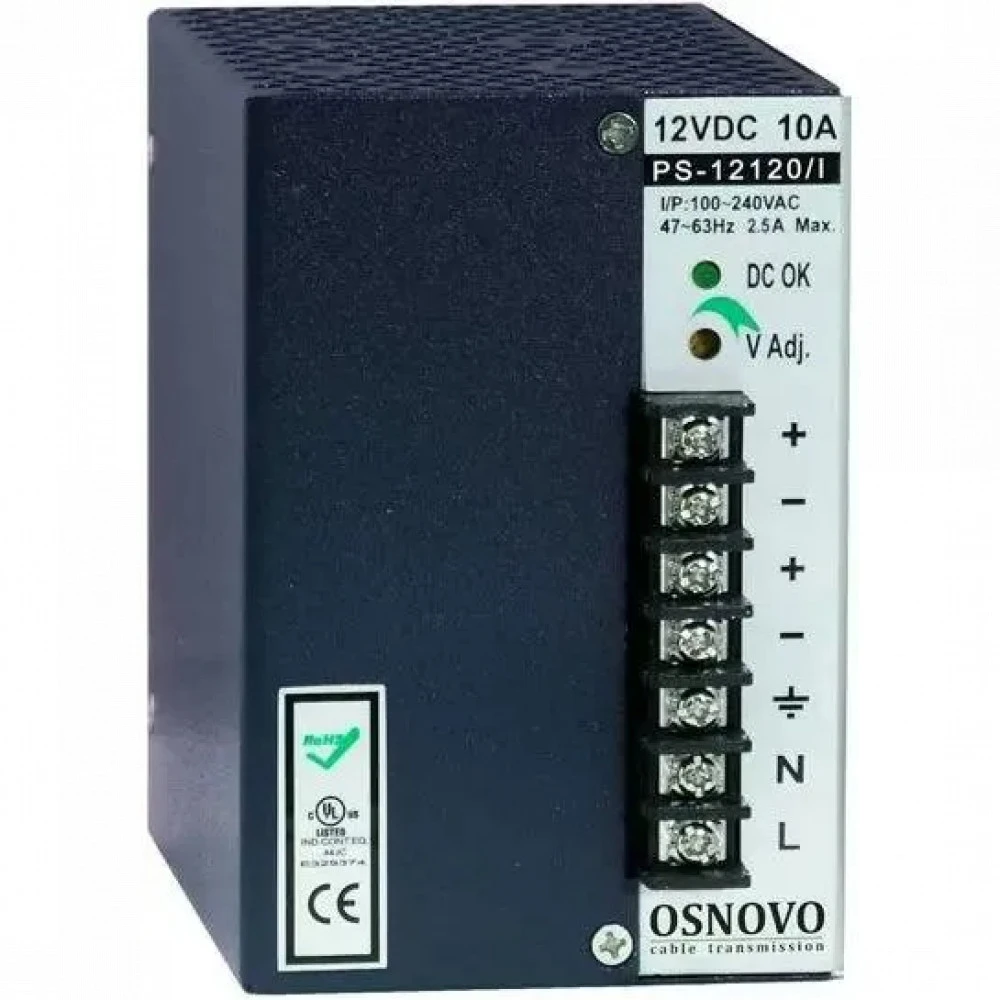 Аксессуар для сетевого оборудования OSNOVO PS-12120/I Блок питания