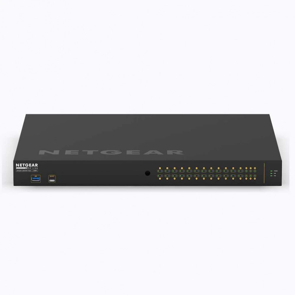 Коммутатор BIAMP NMS-NG26GPX-AVB 911.1976.900 1000 Base-T (1000 мбит/с), 4 SFP порта