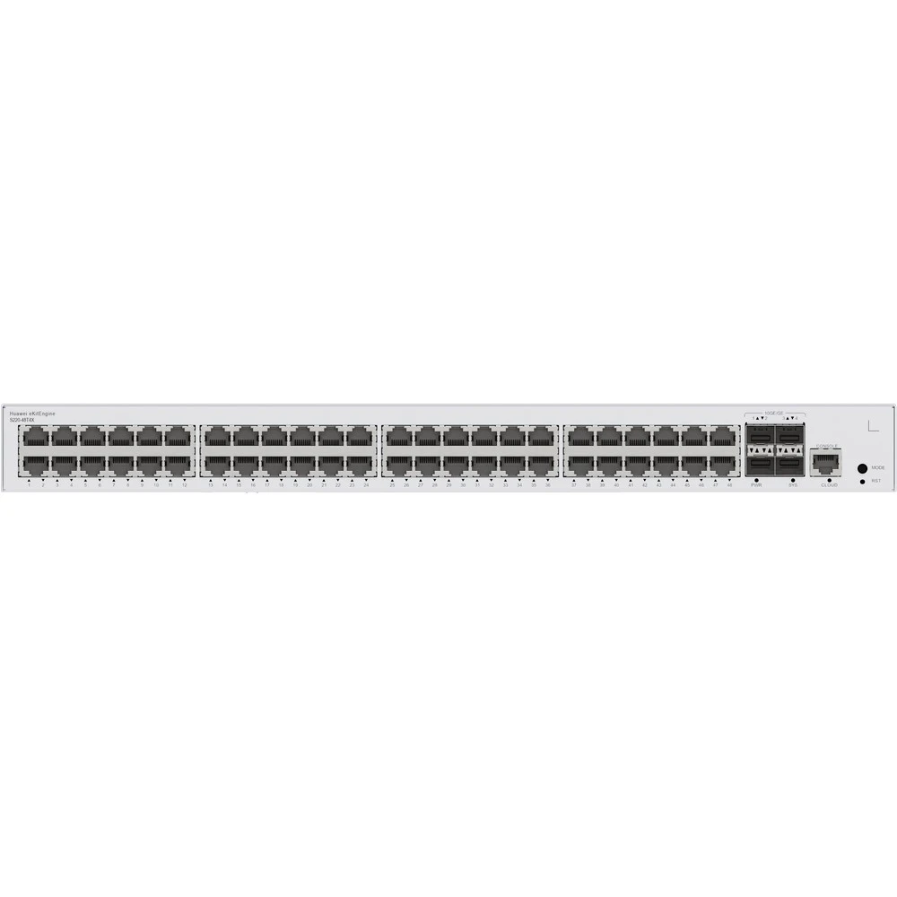Коммутатор Huawei eKit eKitEngine S220-48T4X 98012377 1000 Base-T (1000 мбит/с), 4 SFP порта