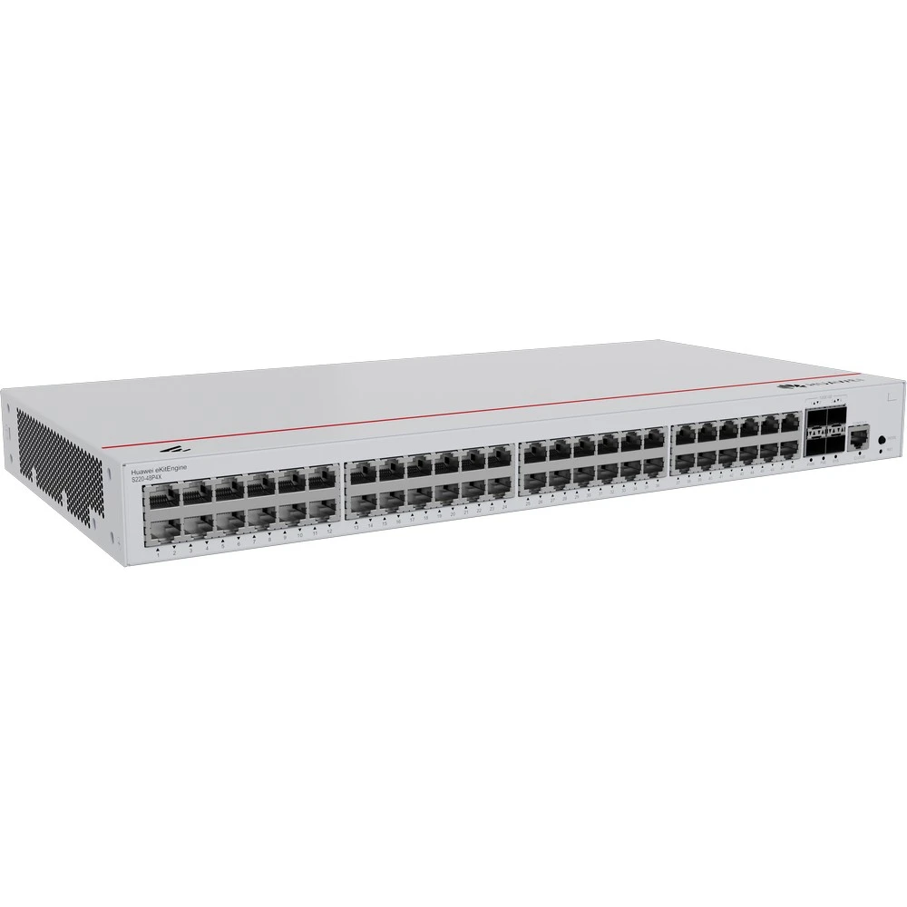 Коммутатор Huawei eKit eKitEngine S220-48P4X 98012378 1000 Base-T (1000 мбит/с), 4 SFP порта