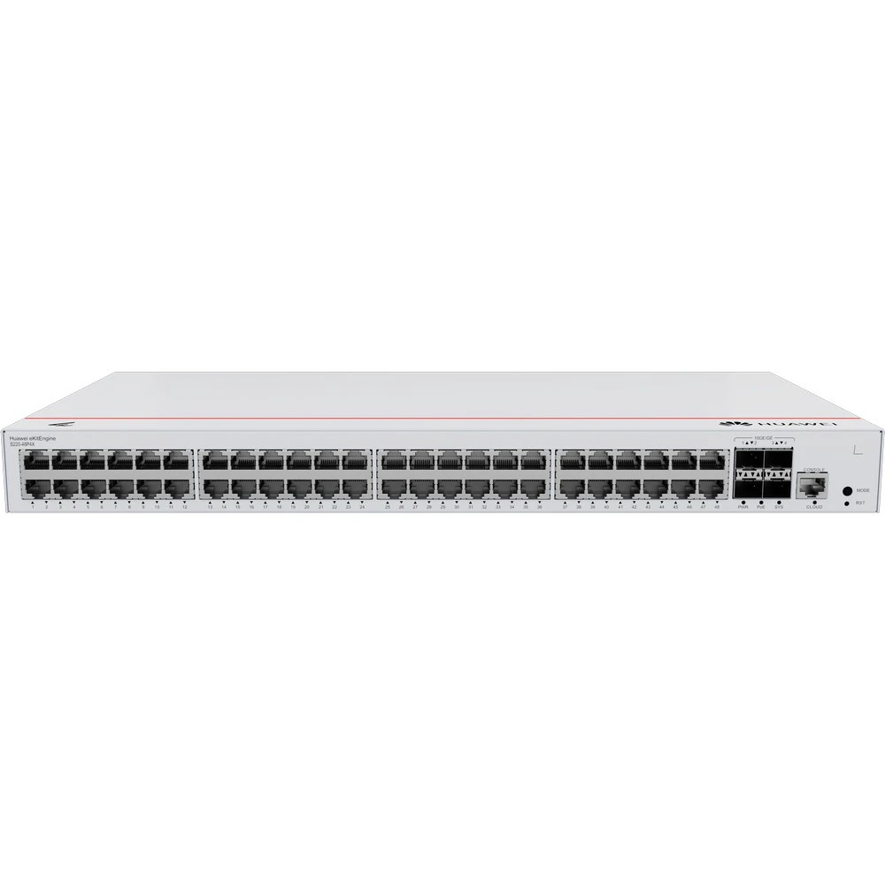 Коммутатор Huawei eKit eKitEngine S220-48P4X 98012378 1000 Base-T (1000 мбит/с), 4 SFP порта