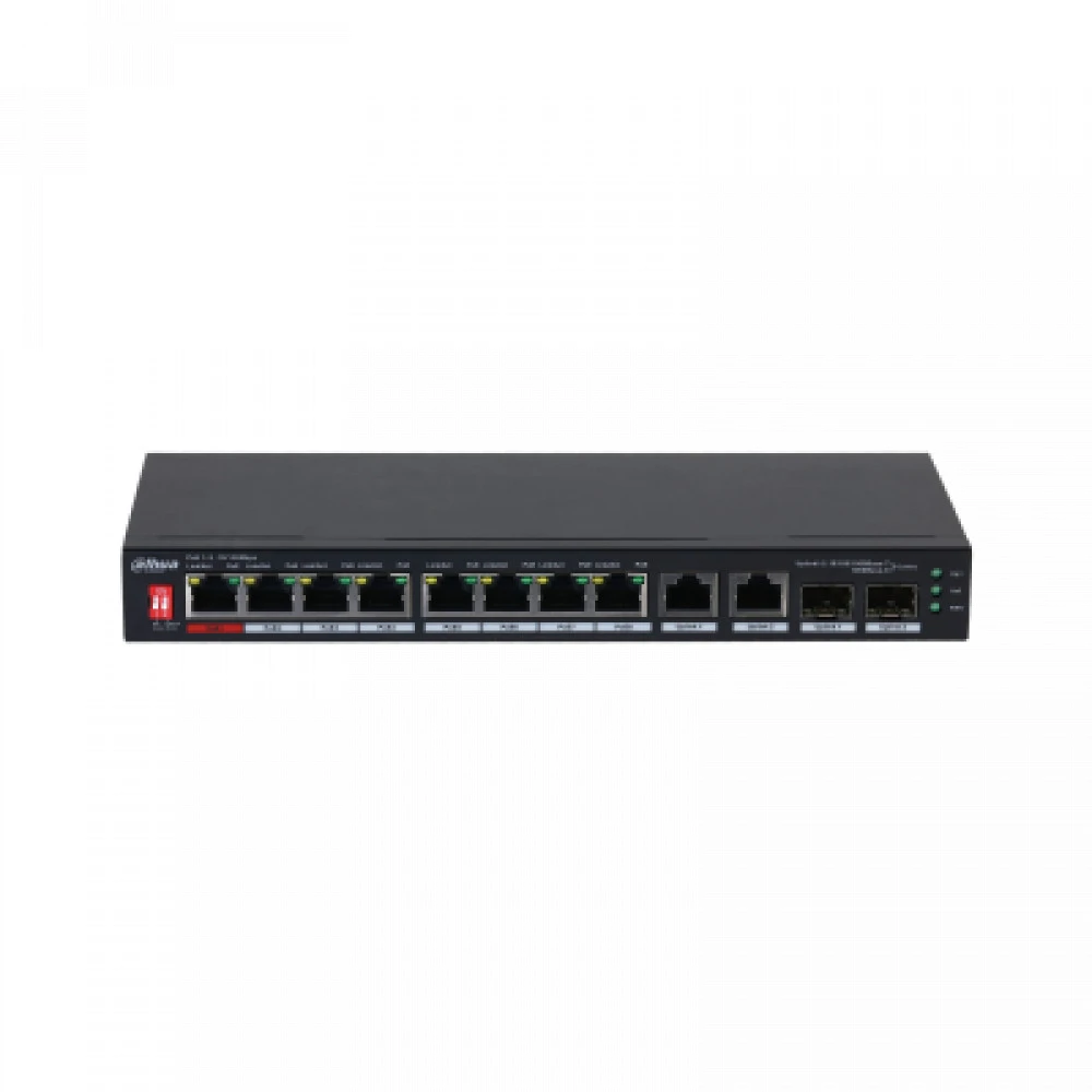 Коммутатор Dahua DH-PFS3210-8ET2GF-96 100 Base-T (100 мбит/с)