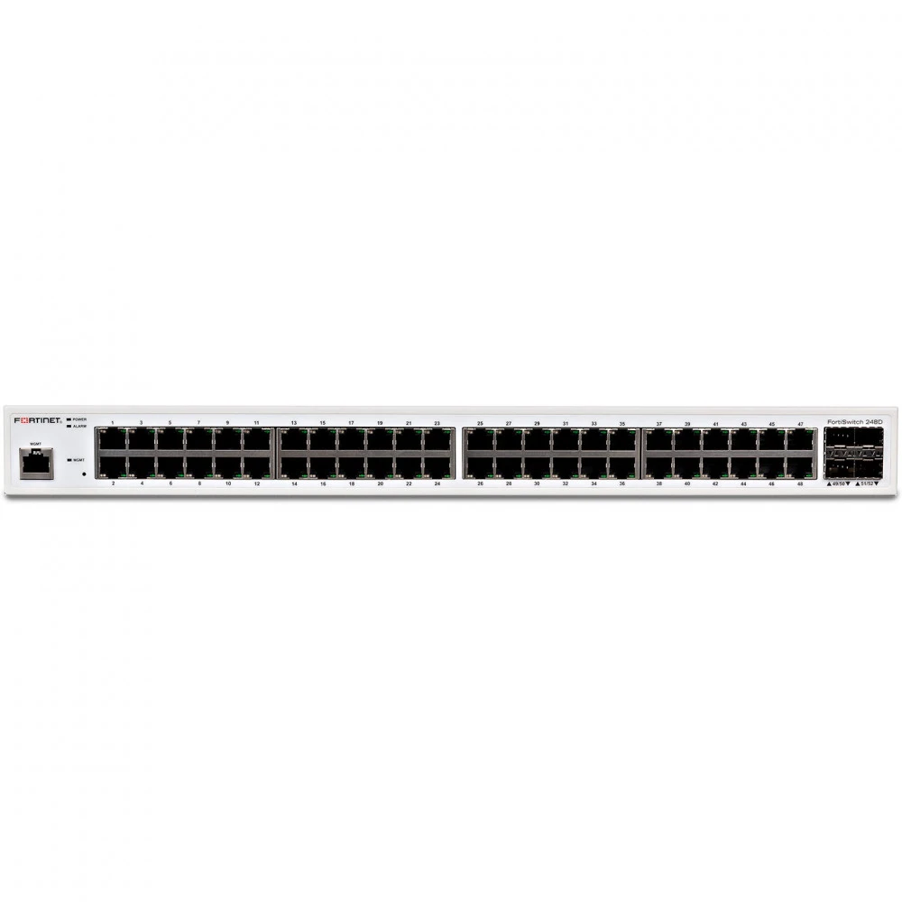 Коммутатор Fortinet FortiSwitch-248D FS-248D 1000 Base-T (1000 мбит/с), 4 SFP порта