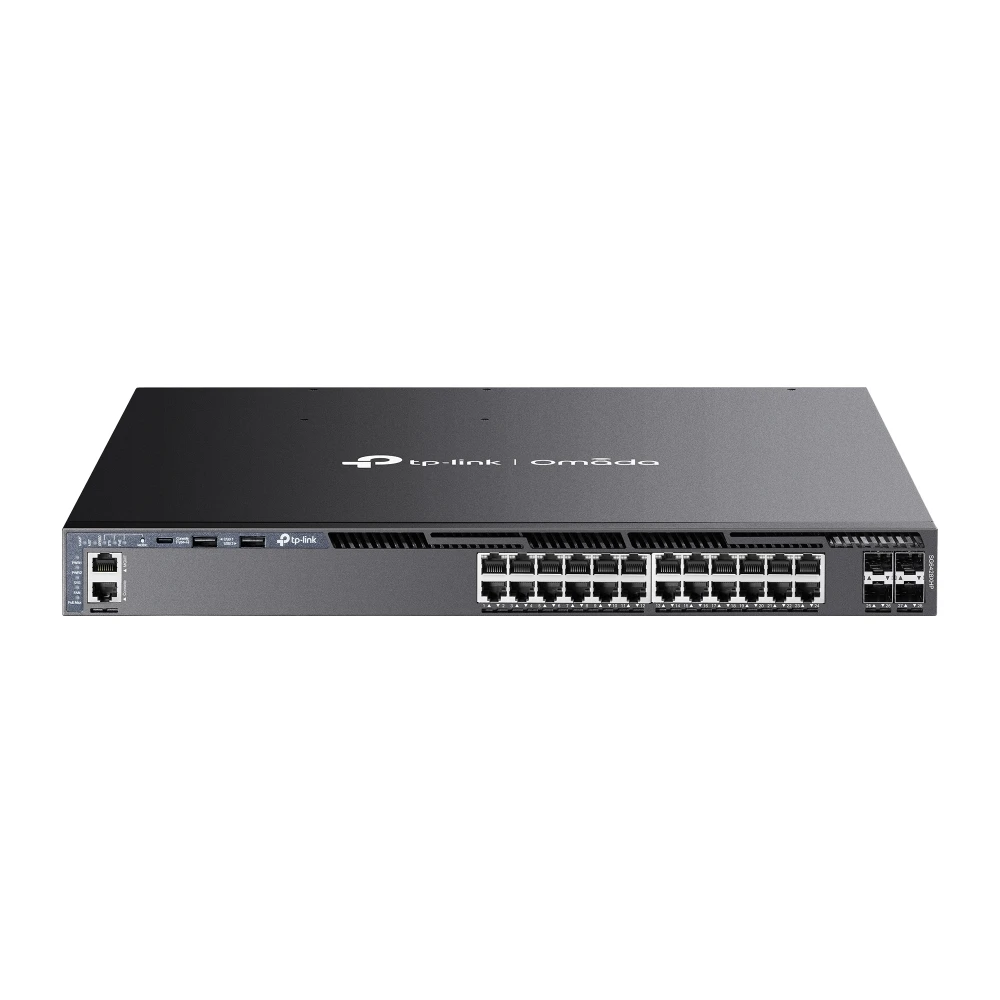 Коммутатор TP-Link SG6428XHP 1000 Base-T (1000 мбит/с), 4 SFP порта