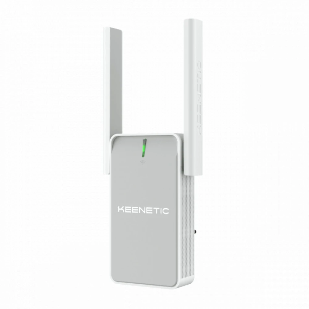 Усилитель сигнала Wi-Fi Keenetic Buddy 6 KN-3411 10/100/1000 Base-TX (1000 мбит/с), Wi-Fi 6 (802.11a / b / g / n / ac / ax), с внешней антенной