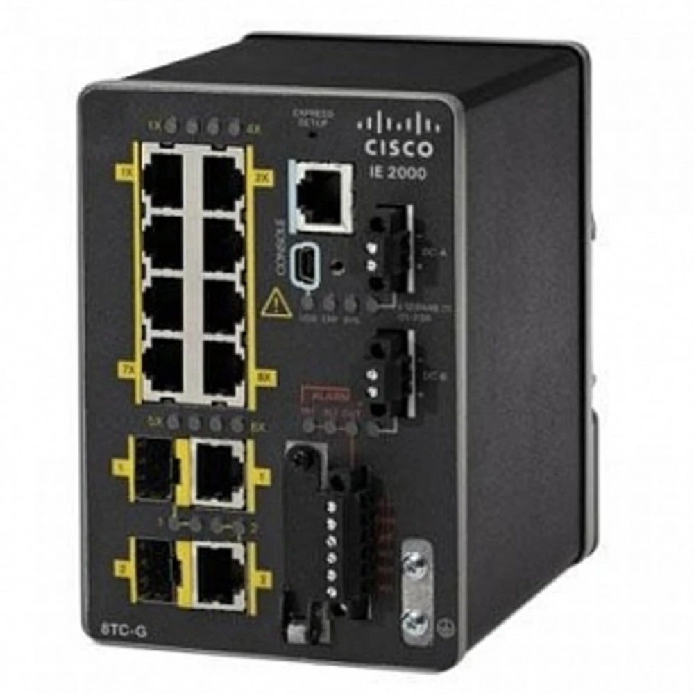 Коммутатор Cisco Industrial Ethernet 2000 IE-2000-8TC-G-B 100 Base-TX (100 мбит/с)