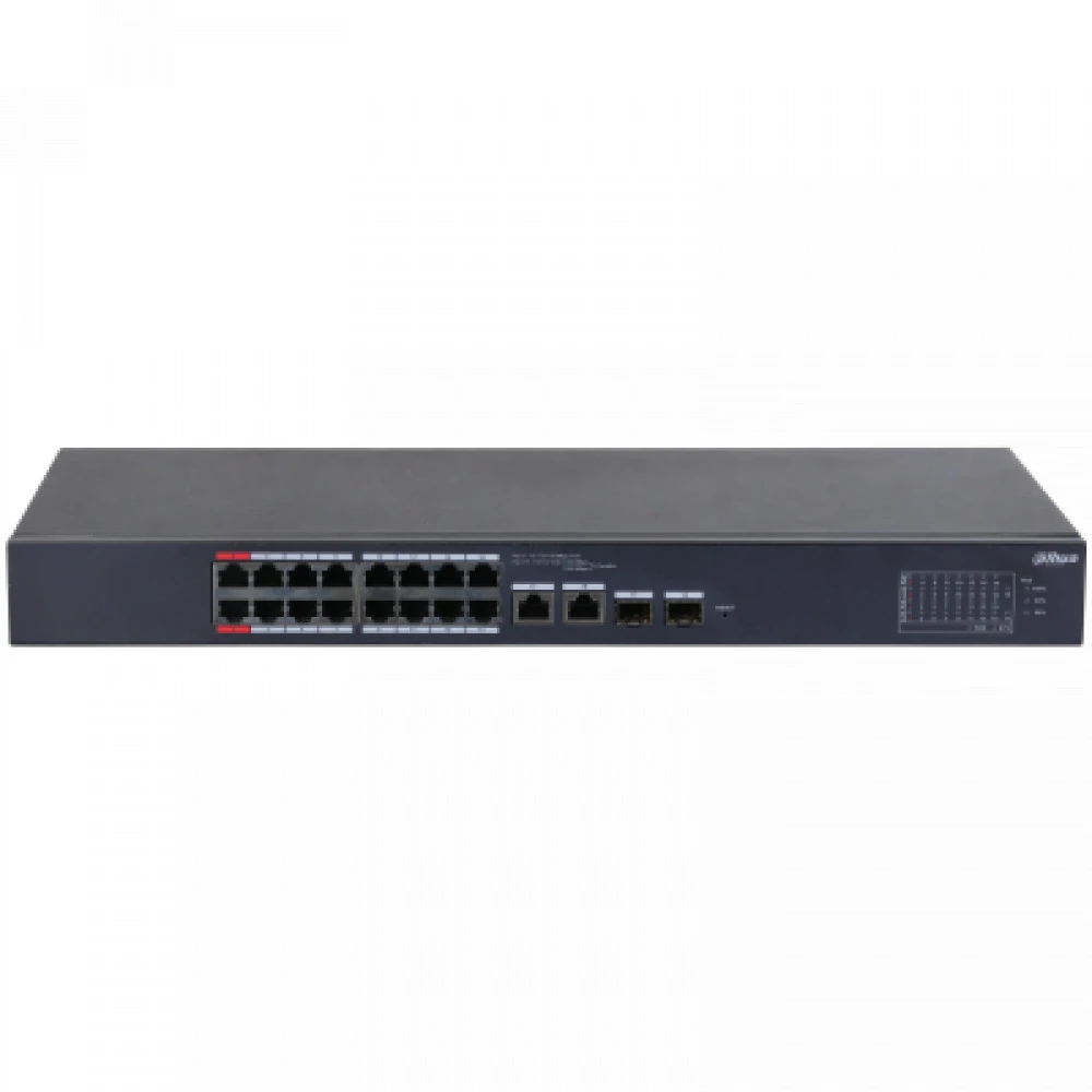 Коммутатор Dahua CS4218 DH-CS4218-16ET-135 100 Base-TX (100 мбит/с)