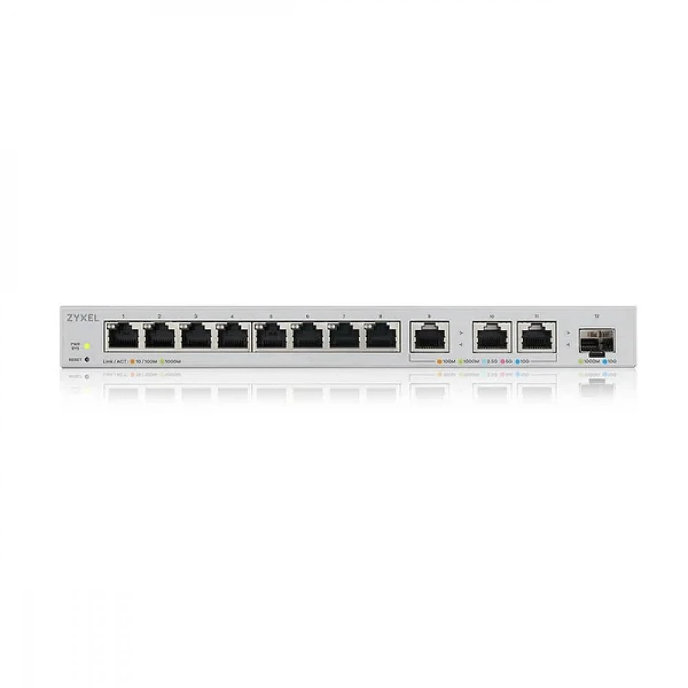 Коммутатор Zyxel XGS1250-12-ZZ0102F 1000 Base-T (1000 мбит/с), 1 SFP порт