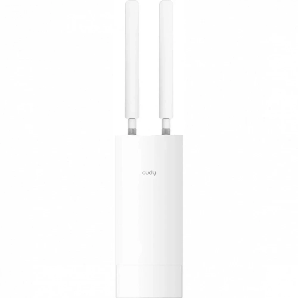 Усилитель сигнала Wi-Fi CUDY AP1300 OUTDOOR 10/100/1000 Base-TX (1000 мбит/с), Wi-Fi 5 (802.11a/ b/ g/ n/ ac), с внешней антенной