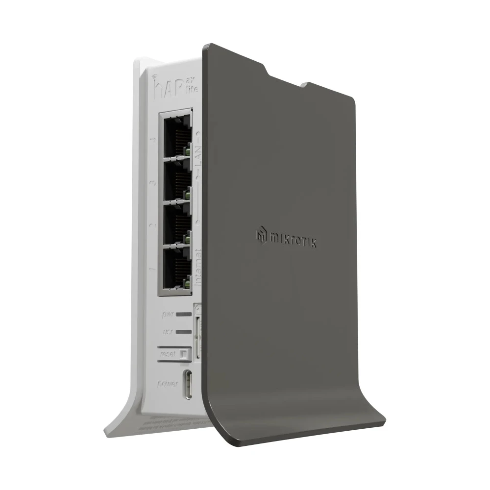 Маршрутизатор Mikrotik hAP ax lite LTE6 L41G-2axD&FG621-EA 10/100/1000 Base-TX (1000 мбит/с)