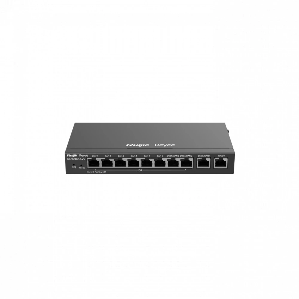 Маршрутизатор Ruijie RG-EG210G-P-V3 10/100/1000 Base-TX (1000 мбит/с)