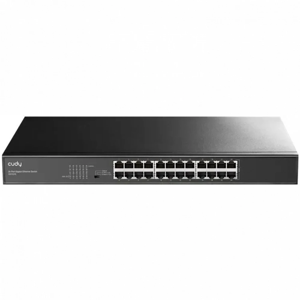 Коммутатор CUDY GS1024L 1000 Base-T (1000 мбит/с)