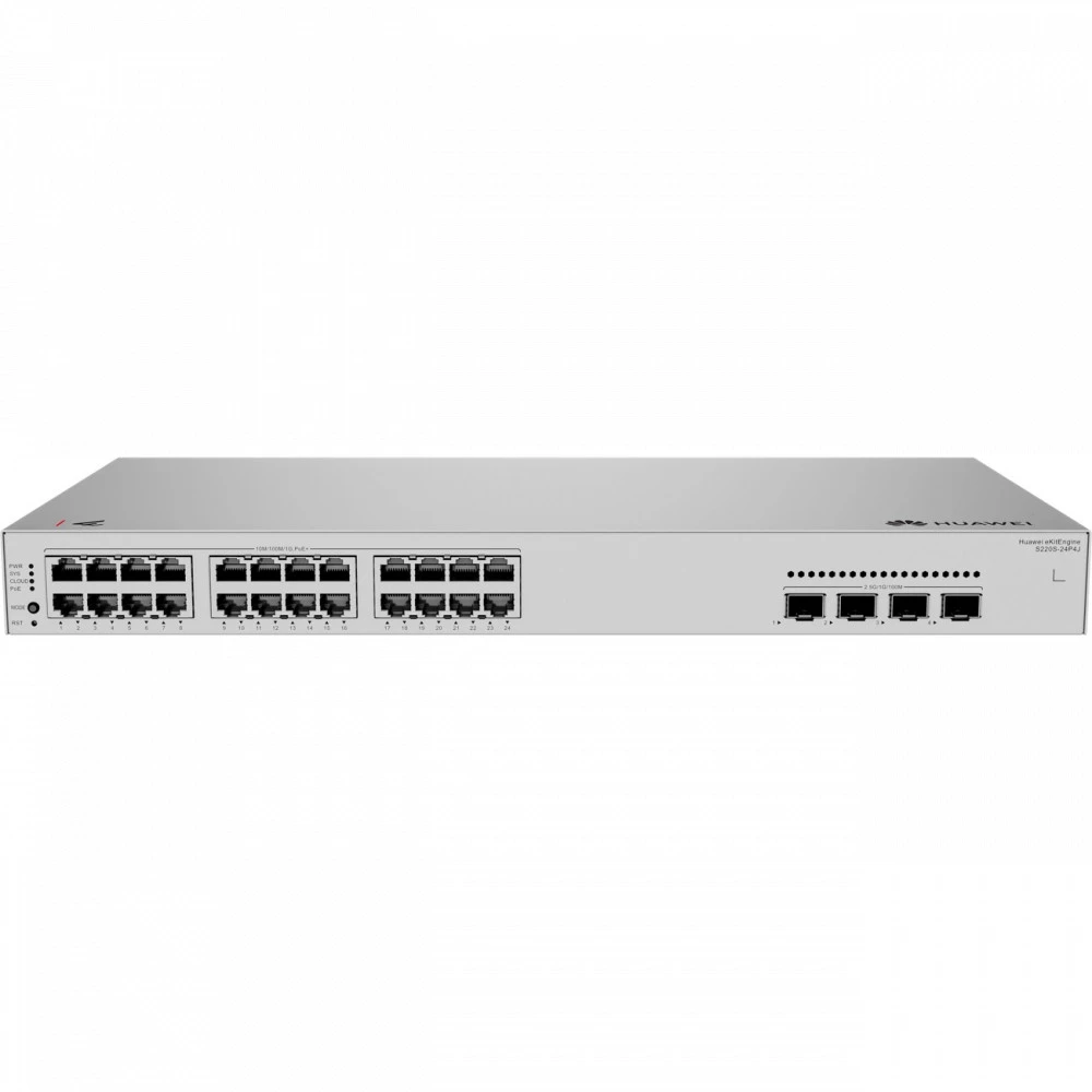 Коммутатор Huawei eKit S220S-24P4J 98012516 1000 Base-T (1000 мбит/с), 4 SFP порта