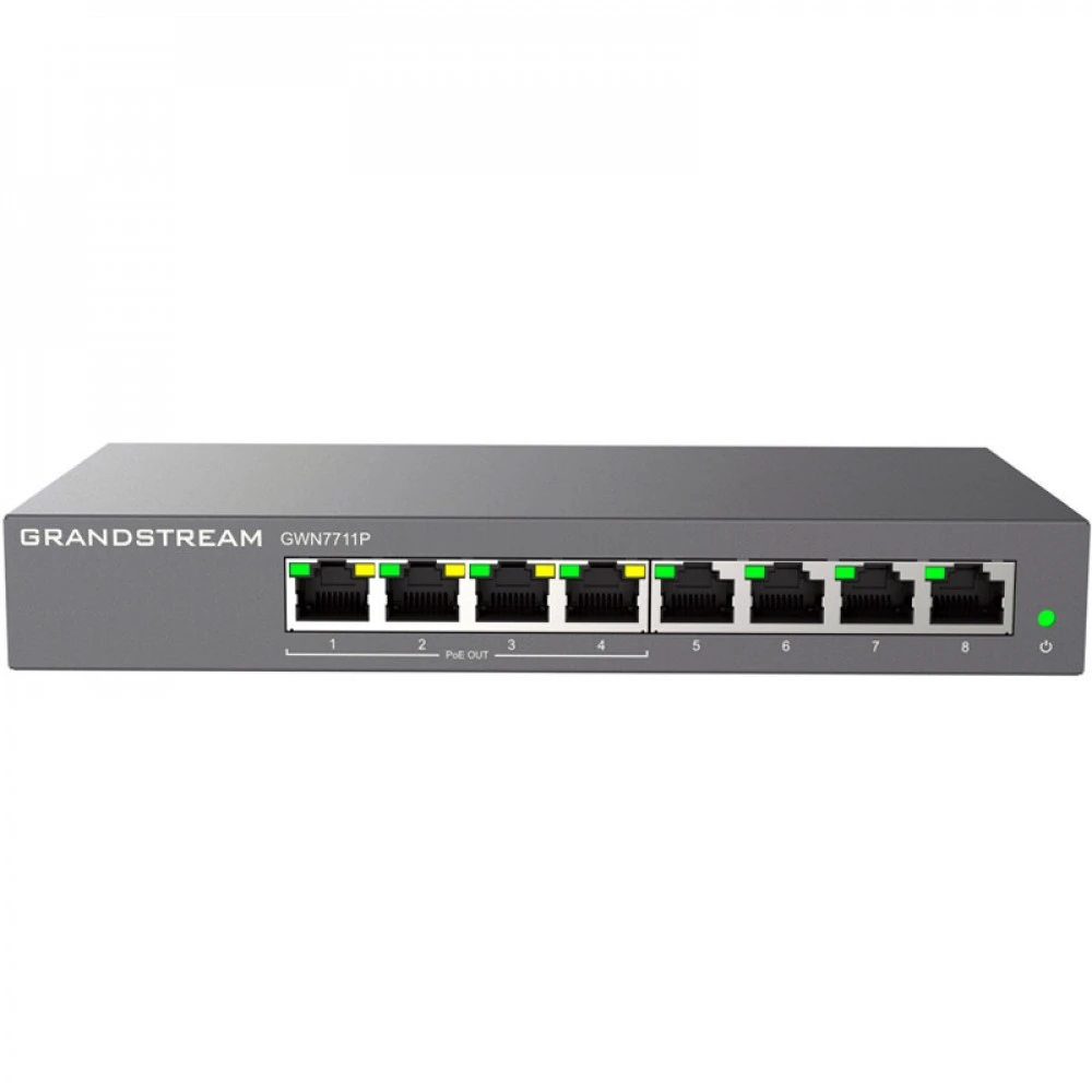 Коммутатор Grandstream GWN7711P 1000 Base-T (1000 мбит/с)