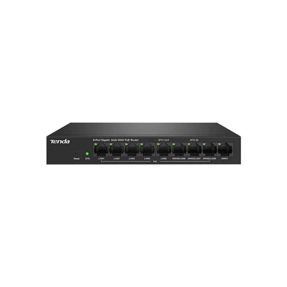 Маршрутизатор TENDA G0-8G-POE 10/100/1000 Base-TX (1000 мбит/с)