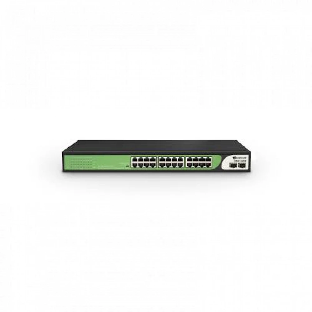 Коммутатор BDCOM S1500-24P2G2S 1000 Base-T (1000 мбит/с), 2 SFP порта
