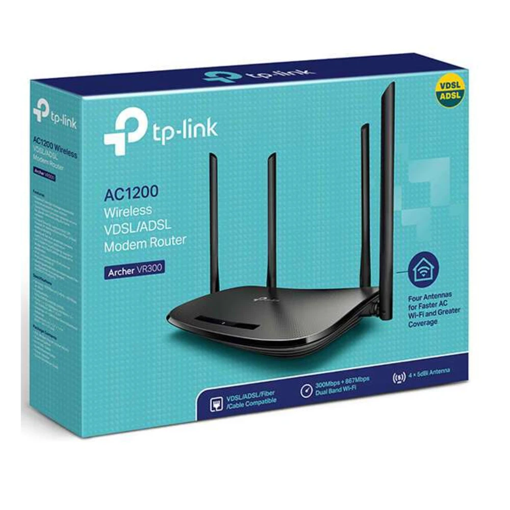 Маршрутизатор для дома TP-Link (SOHO) Archer VR300