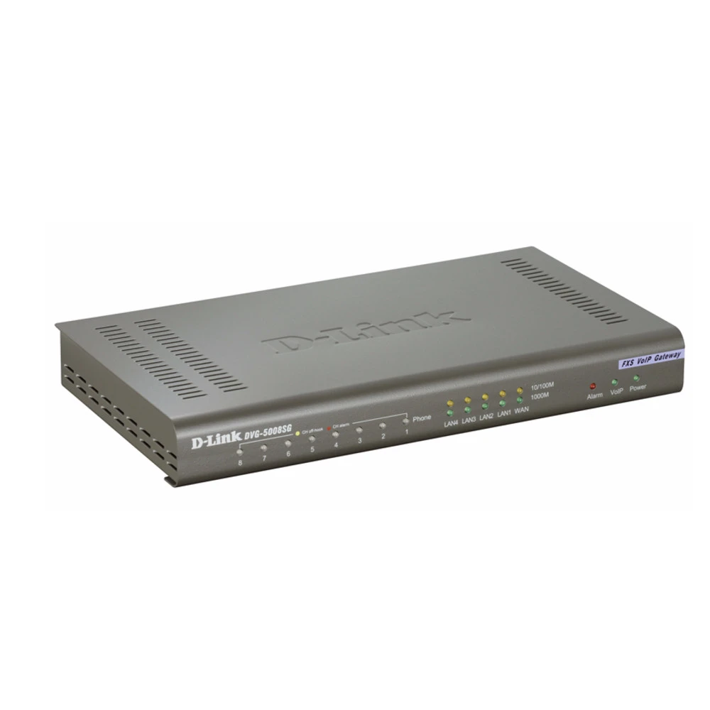 Маршрутизатор D-link DVG-5008SG/A1A 10/100/1000 Base-TX (1000 мбит/с)