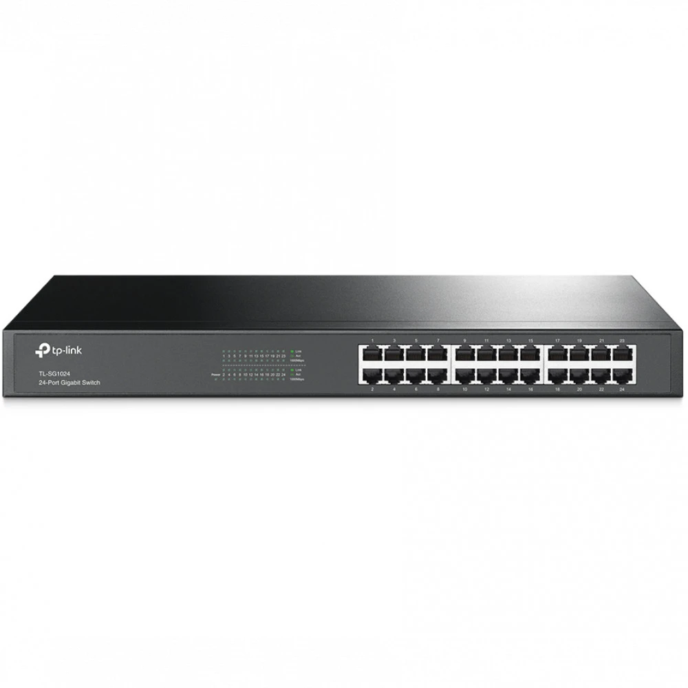 Коммутатор TP-Link TL-SG1024(UN) 1000 Base-TX (1000 мбит/с)