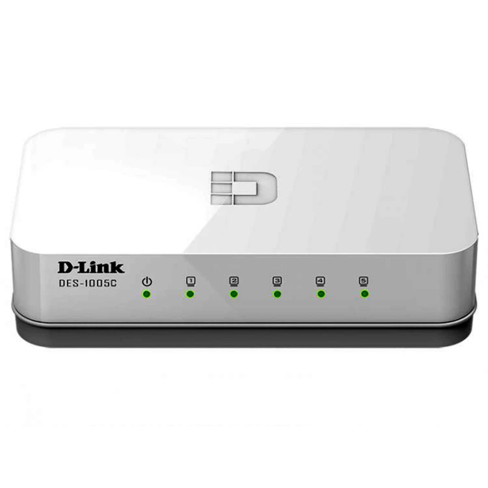 Коммутатор D-link DES-1005C/A1A 100 Base-TX (100 мбит/с)