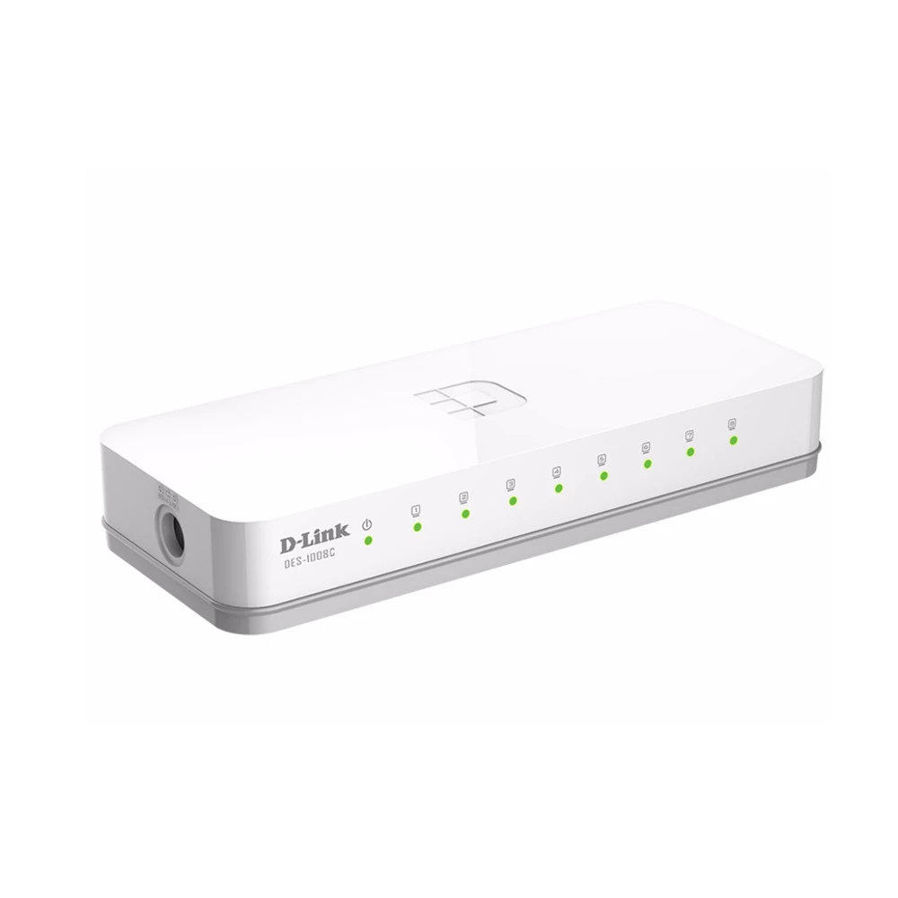 Коммутатор D-link DES-1008C/A1A 100 Base-TX (100 мбит/с)