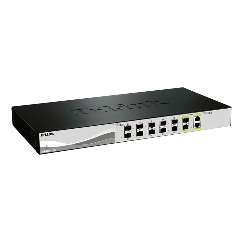 Коммутатор D-link DXS-1210-12SC/A2A 1000 Base-T (1000 мбит/с), 10 SFP портов