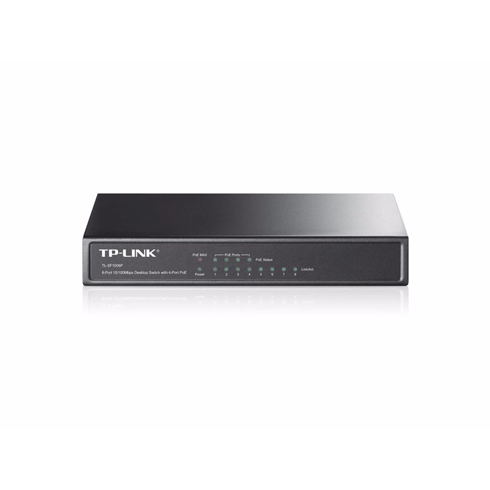 Коммутатор TP-Link TL-SF1008P 100 Base-TX (100 мбит/с)