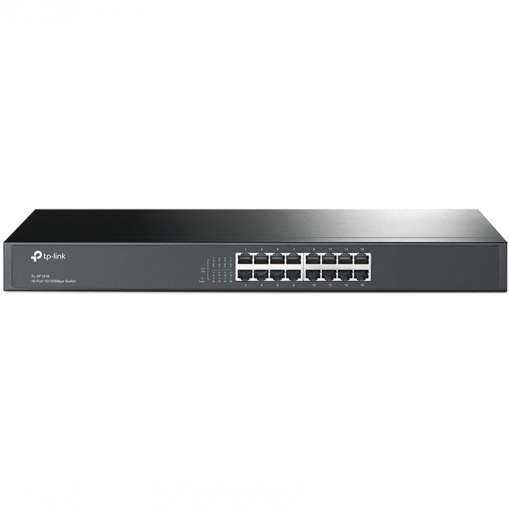 Коммутатор TP-Link TL-SF1016 100 Base-TX (100 мбит/с)