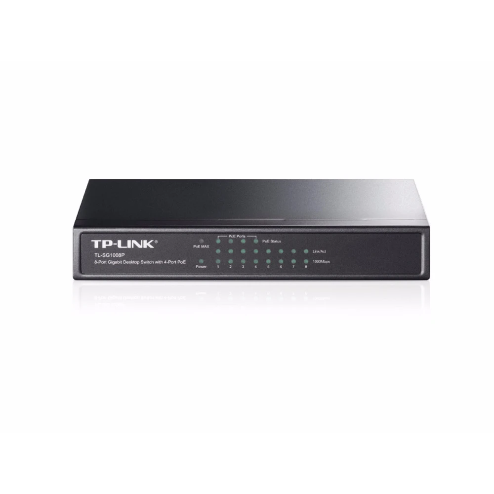 Коммутатор TP-Link TL-SG1008P 1000 Base-TX (1000 мбит/с)
